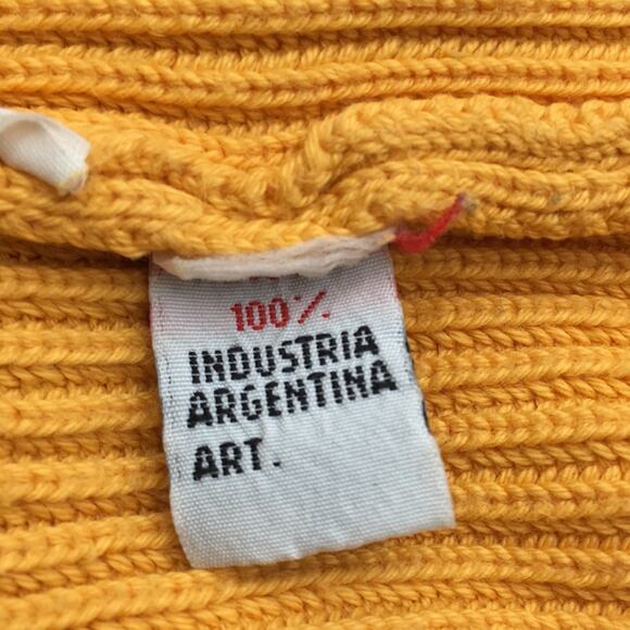 TAOS tye-die yellow unisex sweater EUC size Large - Picture 4 of 14